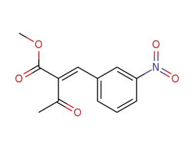 methyl 2-E,Z-(3-nitro-phenylmethylen)-3-oxobutanoate