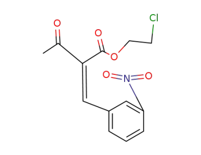 3-nitrobenzylideneacetoacetic acid 2-chloroethyl ester