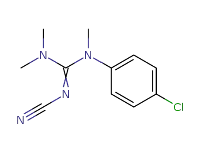 N-(4-chlorophenyl)-N'-cyano-N,N'',N''-trimethylguanidine