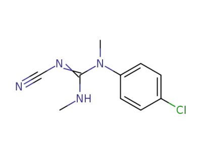 N-(4-chlorophenyl)-N'-cyano-N,N''-dimethylguanidine