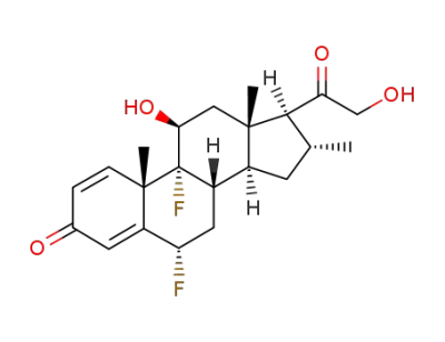 6α,9-difluoro-11β,21-dihydroxy-16α-methylpregna-1,4-diene-3,20-dione