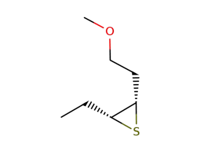 (+/-)-cis-2-ethyl-3-(2-methoxyethyl)thiirane