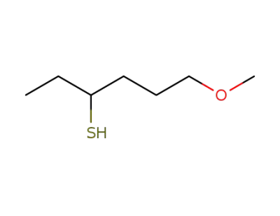 (+/-)-6-methoxyhexane-3-thiol